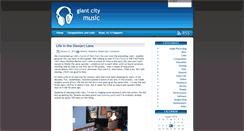 Desktop Screenshot of music.giantcity.net