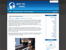 Tablet Screenshot of music.giantcity.net